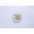 Resin imitation shell buttons for coats